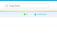 Search & Profile Bar