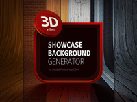 3D Showcase Background Generator