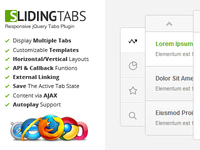 Sliding Tabs jQuery Plugin