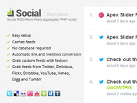 Social Feed Parser