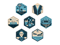 Ferris Bueller's Day Off Badges