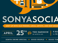 SONYA Social Postcard