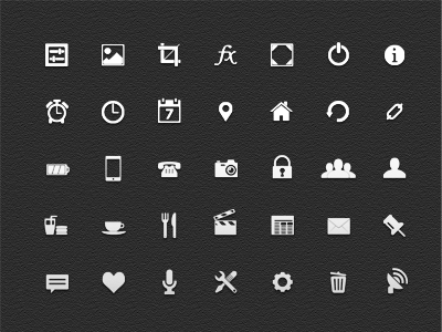 Free Vector IOS Icons