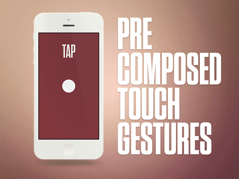 Bonus download: Touch Gestures MP4