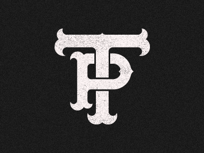 Dribbble - TP Monogram by Alex Rinker