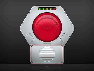 Dribbble - Lazer Tag Target by Todd Coleman